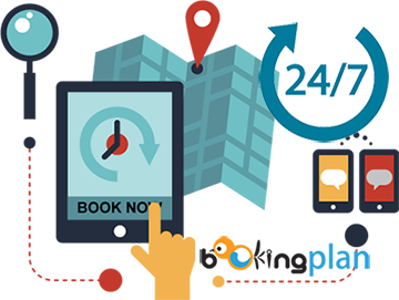 Bookingplan integration in your Hotel website in 24 hours.