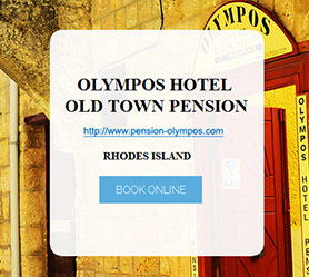Olympos Hotel - Old Town Rhodes